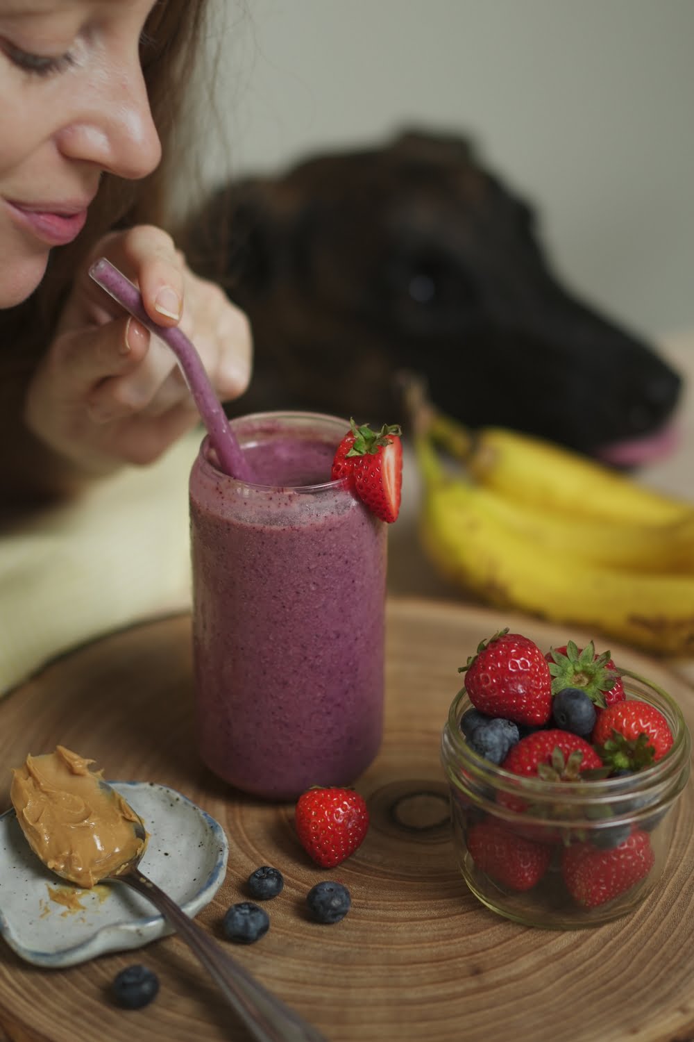 PB&J Smoothie (DogFriendly!) Dakota Ovdan