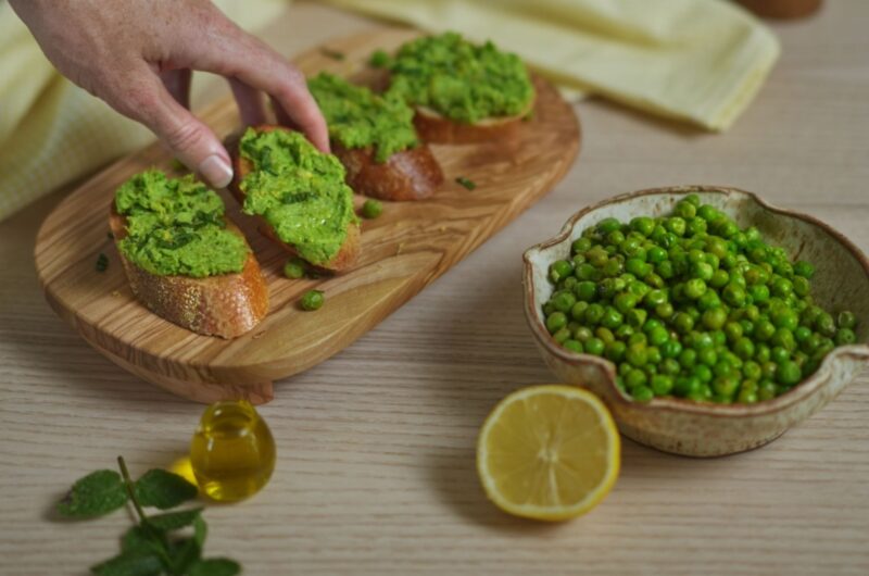 Minted Peas Two Ways!