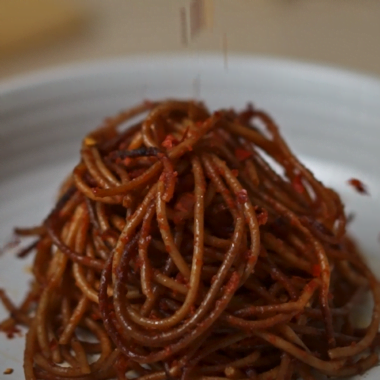 assassins spaghetti plated