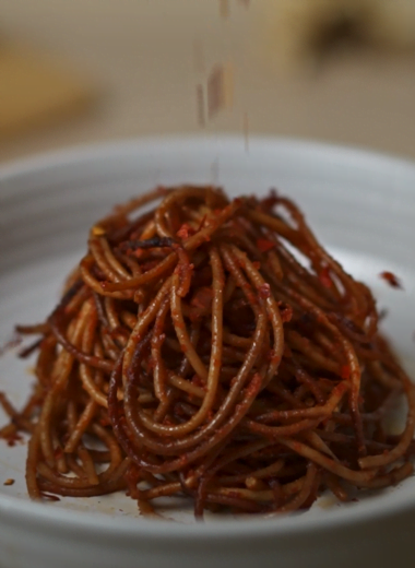 assassins spaghetti plated