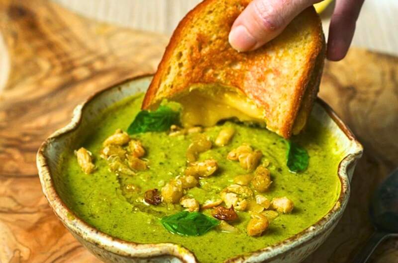 Creamy Pesto Soup