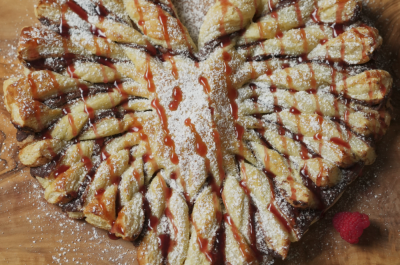 Puff Pastry Heart Twists