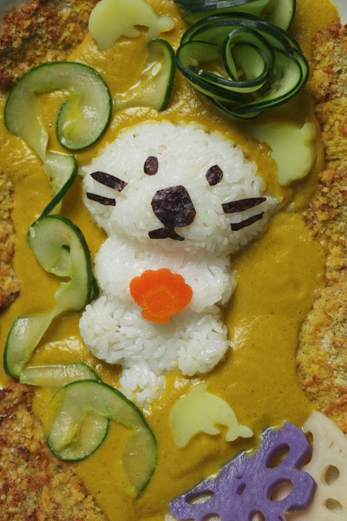 Healthy Veggie Katsu Curry With Rice Otter