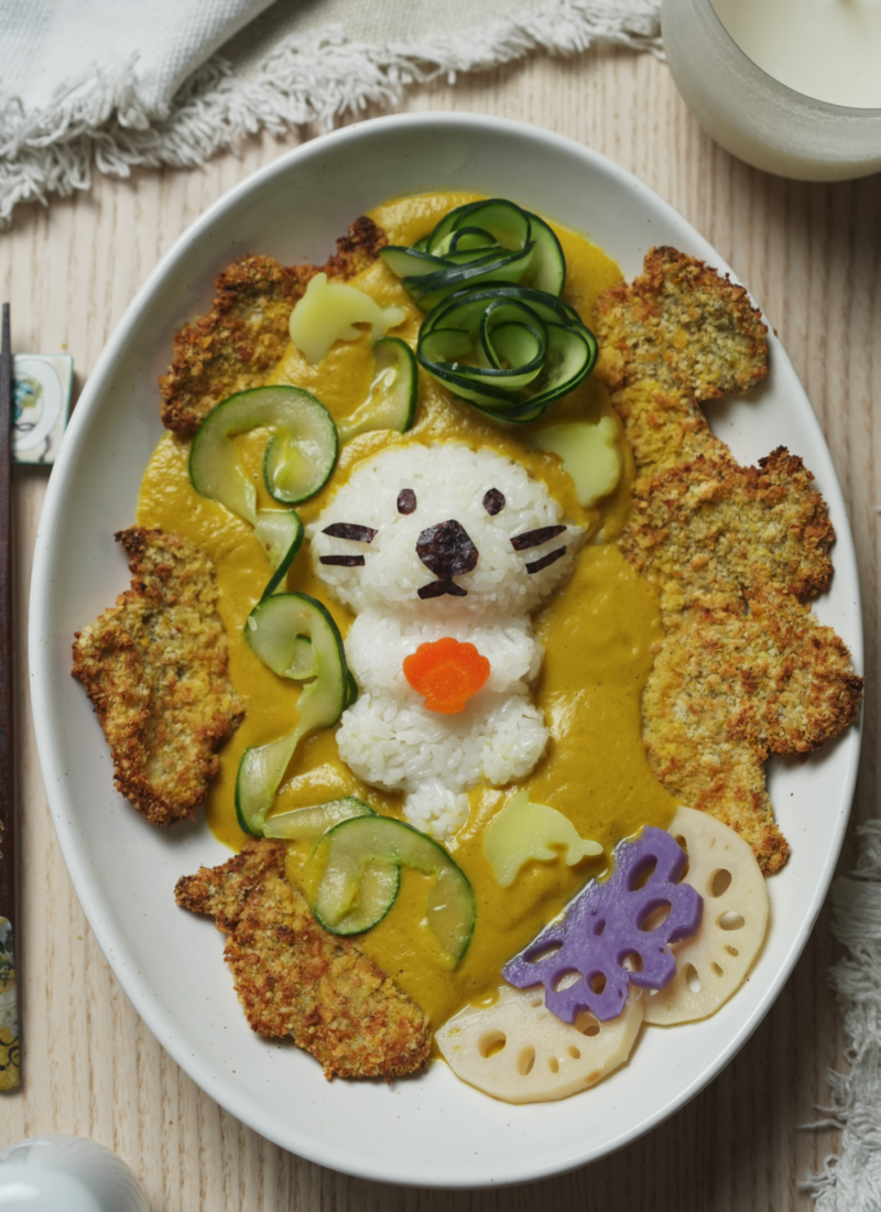 Healthy Veggie Katsu Curry