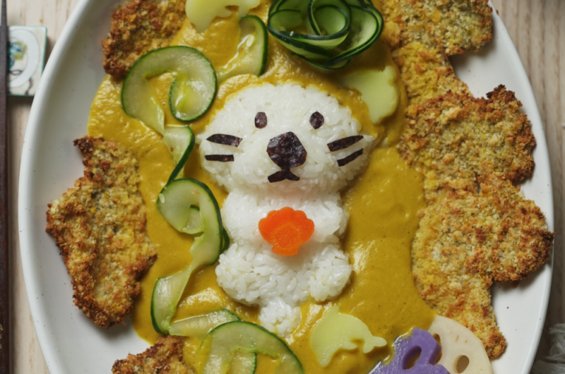 Healthy Veggie Katsu Curry