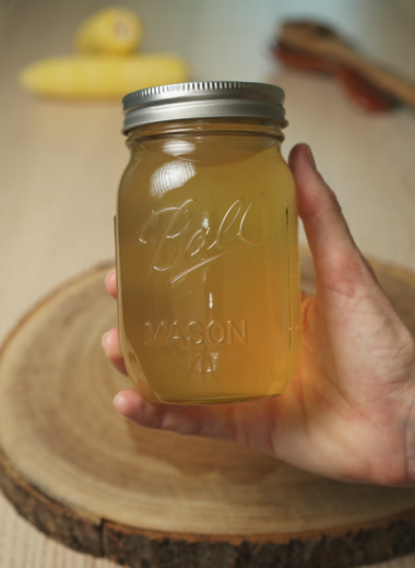 corn cob broth