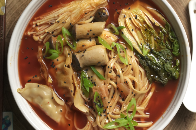 Vegan Kimchi Soup