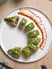 Vegan Caterpillar Roll