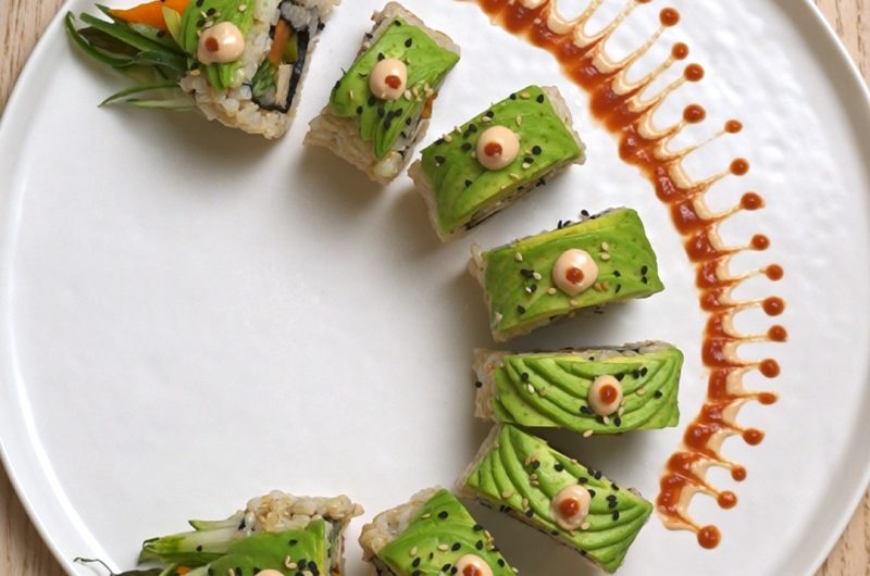 Vegan Caterpillar Roll